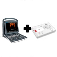 Sparpaket: Chison ECO 2 Ultraschallgerät mit 10 MHz Linearsonde + therapeutisches perkutanes Elektrolysegerät APS e4